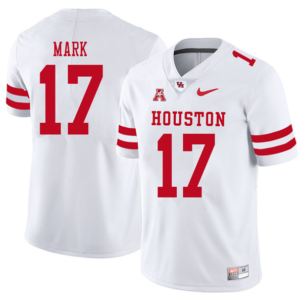 2018 Men #17 Terry Mark Houston Cougars College Football Jerseys Sale-White